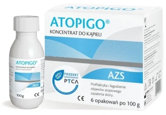 Set concentrat de baie ATOPIGO 6 x 100g — preț și oferte