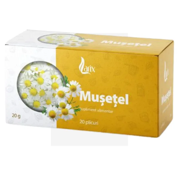 Ceai Musetel, Larix | 20 plicuri LARIX INFINITY — preț și oferte