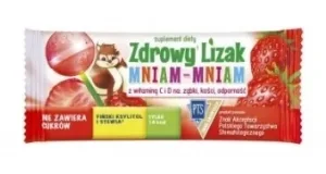 Lollipop sănătos Yummy Yummy căpșuni 1 bucată minge