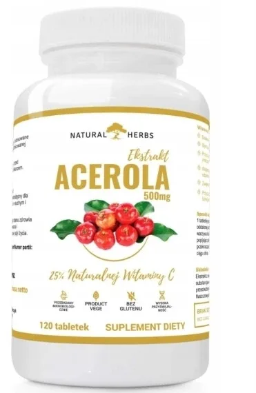 Altopharma Acerola Forte 500 mg 120 comprimate — preț și oferte