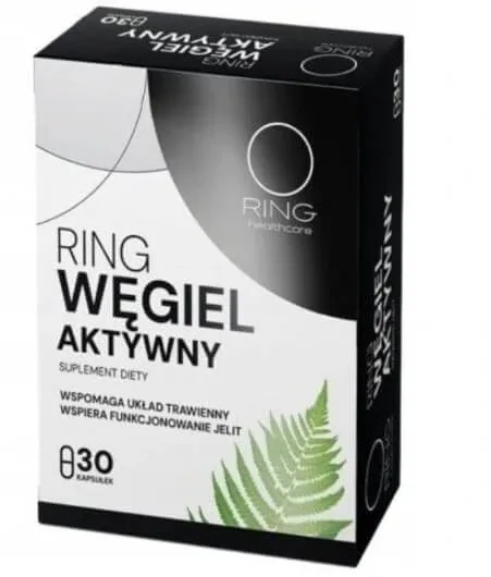 Ring Cărbune activat 30 capsule — preț și oferte