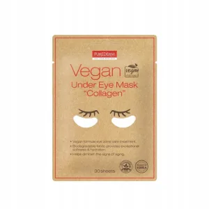 Purederm Vegan tampoane pentru ochi cu colagen 30 bucăți