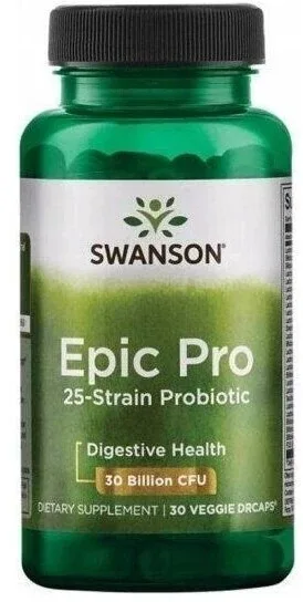 Swanson Epic Pro 25 Probiotic 30 capsule — preț și oferte