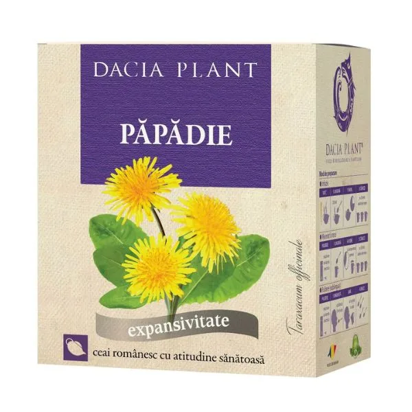 Ceai Papadie, Dacia Plant | 50 g — preț și oferte