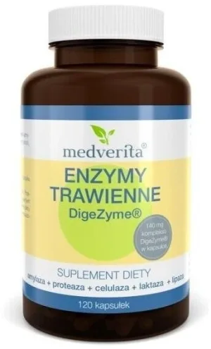 Medverita Enzime digestive 120 capsule
