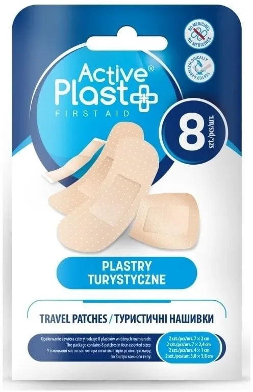 Plasturi pentru turiști ActivePlast 8 buc — preț și oferte