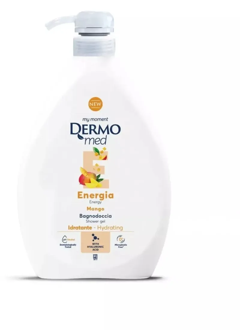 DERMOMED Gel de duș Energy 1000 ml cu pompă — preț și oferte