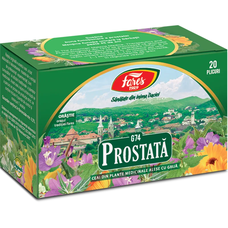 Ceai Prostata, Fares | 20 plicuri — preț și oferte