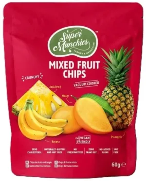 Super Munchies chipsuri cu fructe 60 g