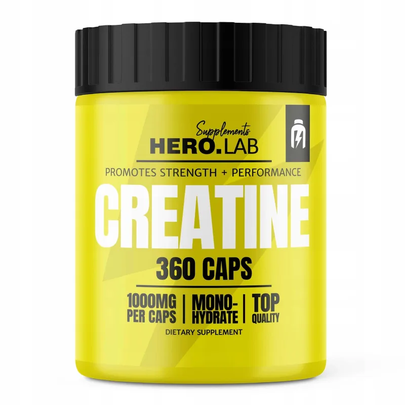HIRO.LAB Creatină monohidrat 360 capsule — preț și oferte