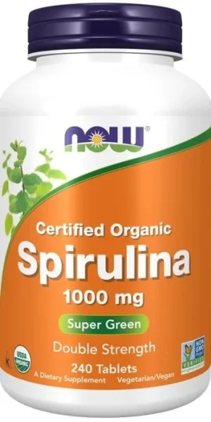 Now Foods Spirulina 1000 mg 240 comprimate