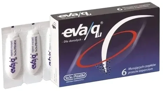 Eva/qu supozitoare anti-constipație 6 supozitoare — preț și oferte