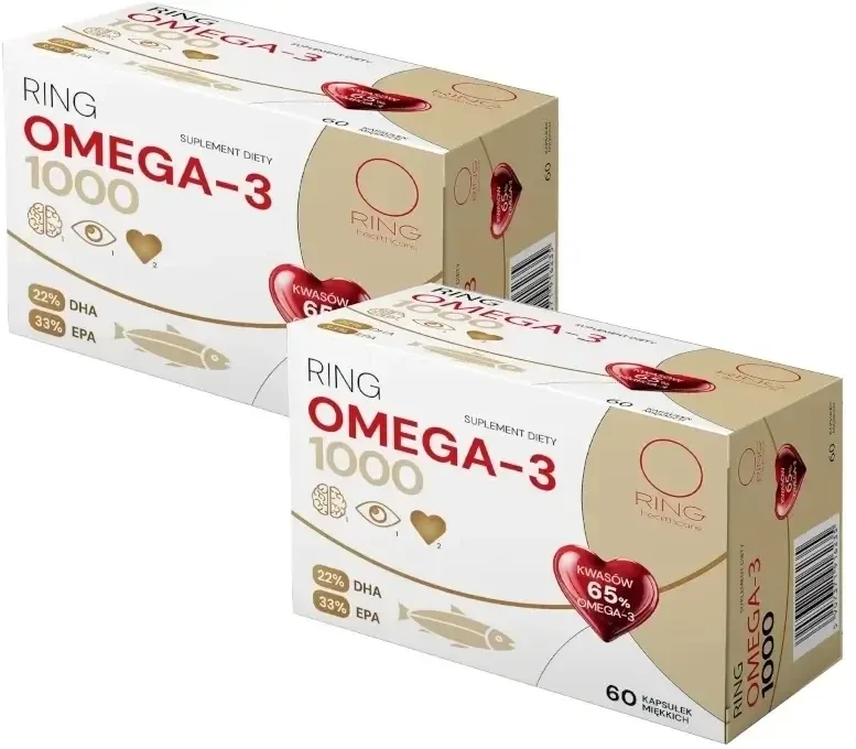 Ring Omega-3 1000 60 capsule Multi-pack x 2 — preț și oferte