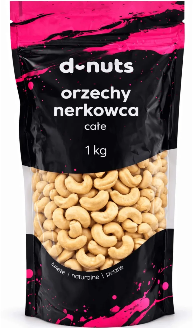 D-nuts Nuci de caju întregi 1 kg — preț și oferte