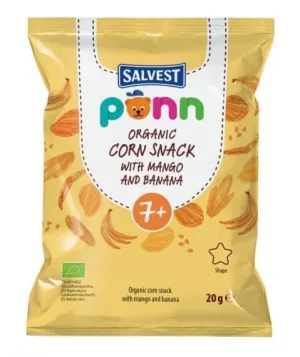 Salvest Ponn Bio chipsuri cu mango 20 g