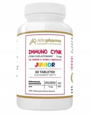 Altopharma Immuno Zinc Junior lozenges 60 comprimate