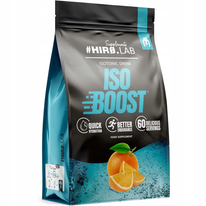 HIRO.LAB Iso Boost Orange 1500 g — preț și oferte