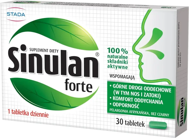 Sinulan Forte 30 comprimate — preț și oferte
