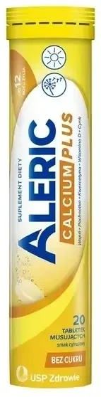 Aleric Calcium Plus citrice fără zahăr 20 comprimate ... — preț și oferte