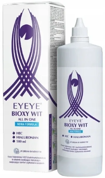 EYEYE Bioxy soluție multifuncțională pentru lentile 500 ml — preț și oferte