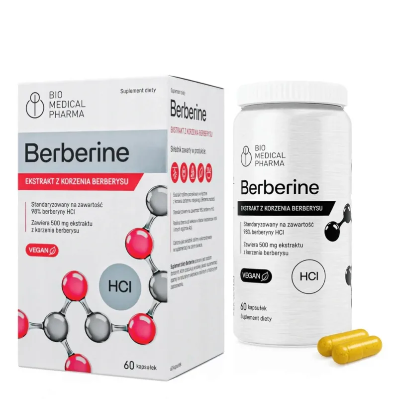 Bio Medical Pharma Berberine HCl 60 capsule — preț și oferte