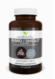 Medverita Shilajit/Mumio 120 capsule — preț și oferte