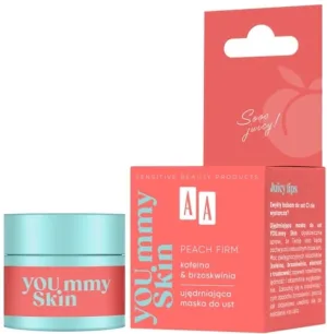 AA Yoummy Skin Peach Firm Mască de buze fermitate 10 g