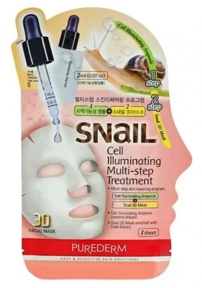 Purederm tratament coreean de iluminare facială în 2 pași ... — preț și oferte
