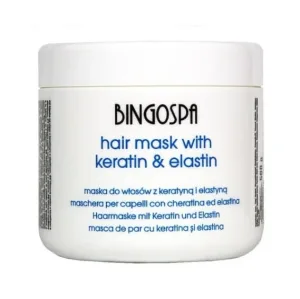 BINGOSPA masca de par keratina cu elastina 500 g