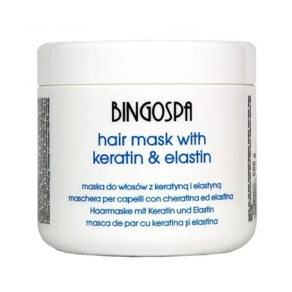 BINGOSPA masca de par keratina cu elastina 500 g — preț și oferte