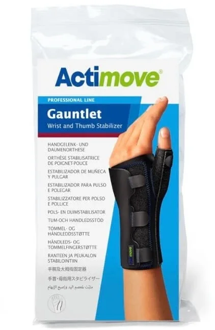 ACTIMOVE GAUNTLET WRIST AND THUMB STABILIZER Orthosis ... — preț și oferte