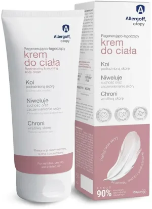 Cremă de corp regenerantă și calmantă Allergoff Atopy 250 ml