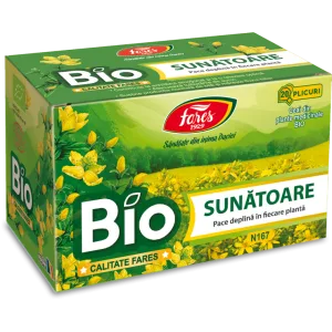 Ceai Sunatoare BIO, Fares | 20 plicuri