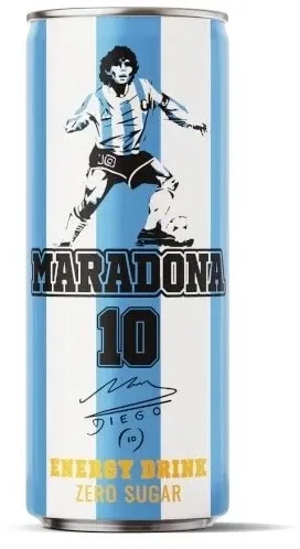 Maradona Energy Drink Zero Zahăr 24 x 250 ml — preț și oferte