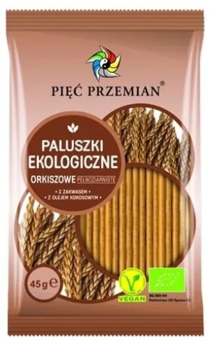 Cinci transformări Spelt Batoane din cereale integrale BIO 45 g