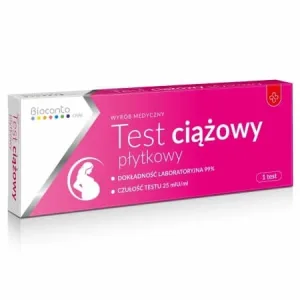 Biocanto Care Test de sarcină prin streaming ultrasensibil 1 buc