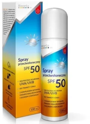 Spray de protecție solară Biocanto SPF50 150 ml