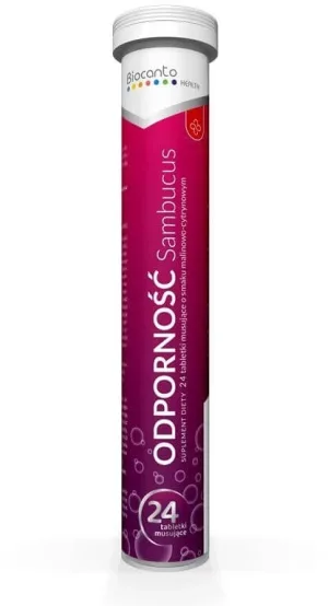 Biocanto Sambucus Immunity 24 comprimate efervescente cu ...