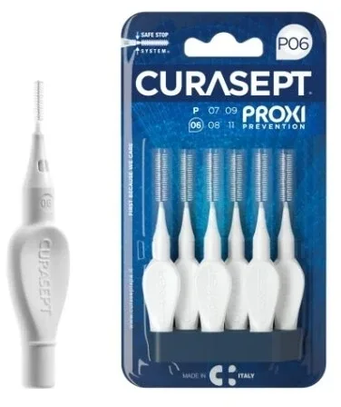 INDENT CURASEPT PROXI P06 Periuță dentară interdentară albă 6 ... — preț și oferte