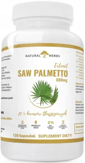 Altopharma Extract Saw Palmetto 600mg 25 % acizi ...