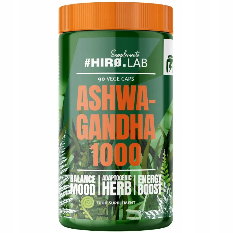 HIRO.LAB Ashwagandha 1000 mg 90 capsule — preț și oferte