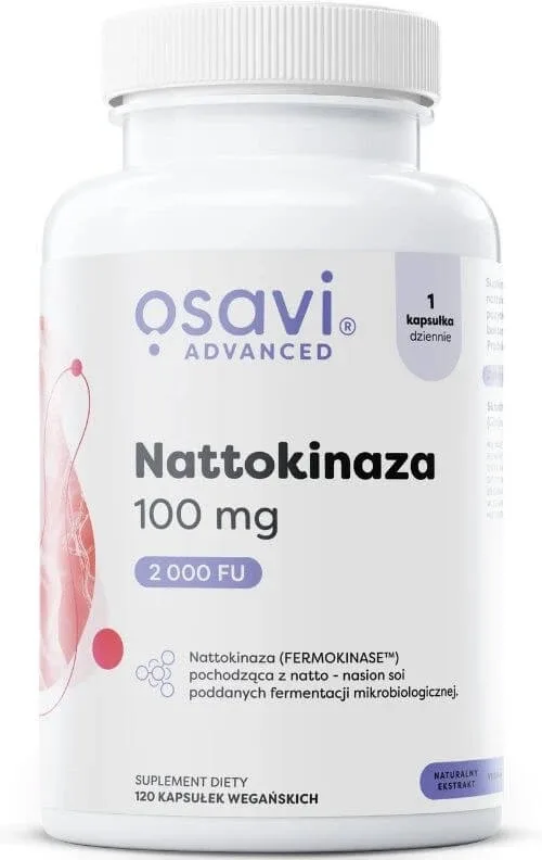 Osavi Nattokinase 100 mg 120 capsule vegetale — preț și oferte