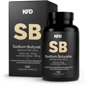 KFD butirat de sodiu 100 capsule