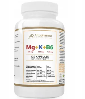 Altopharma Mg+K+Vit B6 120 capsule Vege