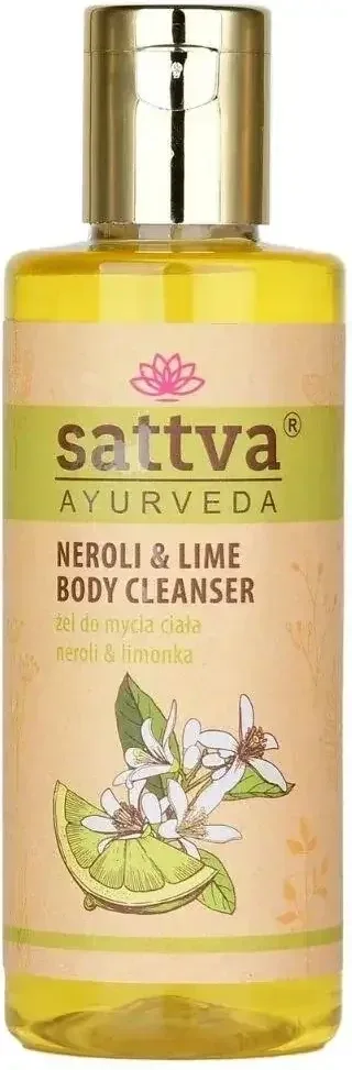 Sattva Gel de spălare corporală Neroli și lămâie verde 210 ml Sattva Ayurveda — preț și oferte