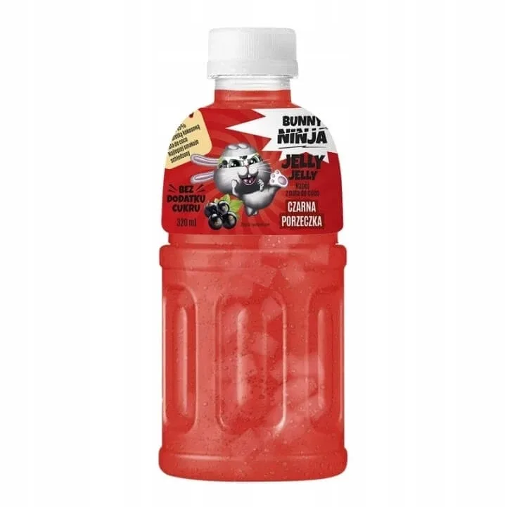 Bunny Ninja Jelly Blox băutură de coacăze negre 320 ml — preț și oferte