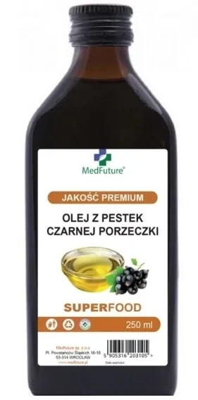MedFuture Ulei din semințe de coacăz negru 250 ml — preț și oferte