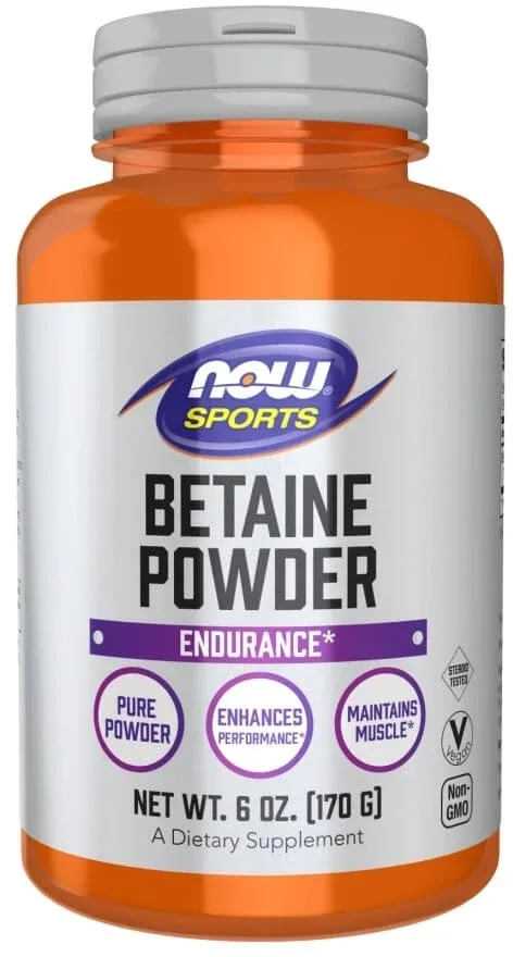 Now Foods Betamine pulbere 170 g — preț și oferte