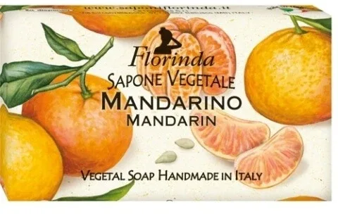 Săpun natural vegetal FLORINDA, cu aromă de mandarină 100 ... — preț și oferte