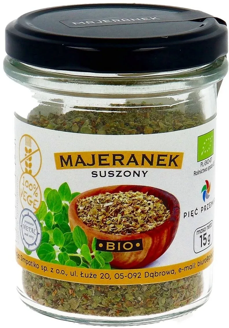 Five Peoples' Choice Măghiran uscat fără gluten BIO 15 g — preț și oferte